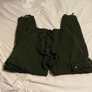 YoungLA Black Quilted sweatpants